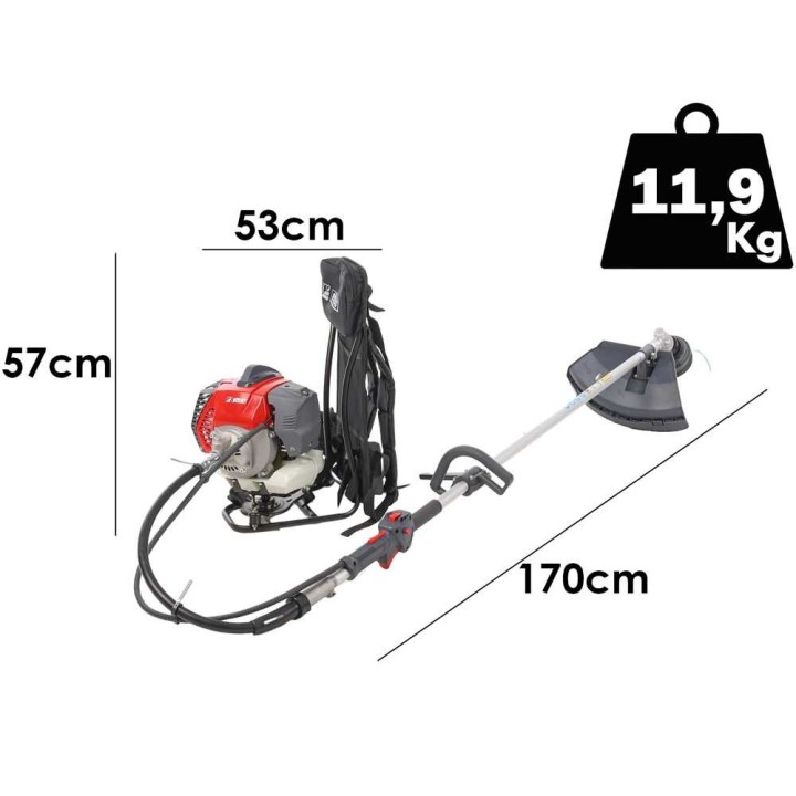 Efco DSH 5000 BP reppuraivaussaha, 50,9 cm³, 2,8 HP