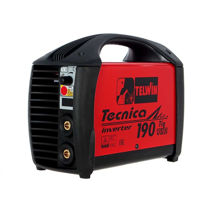 Telwin Tecnica 190 Tig Lift hitsausinvertteri, TIG DC ja MMA, 10–170 A, laukku
