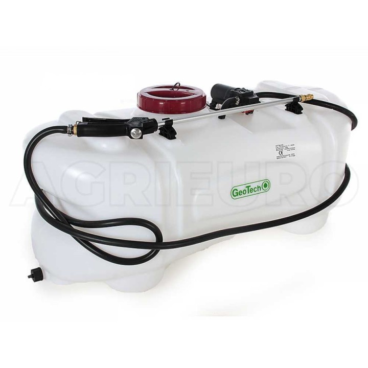 GeoTech CZ100A ruiskutusastia ajoleikkuriin, 100 l, 12 V, 4 bar