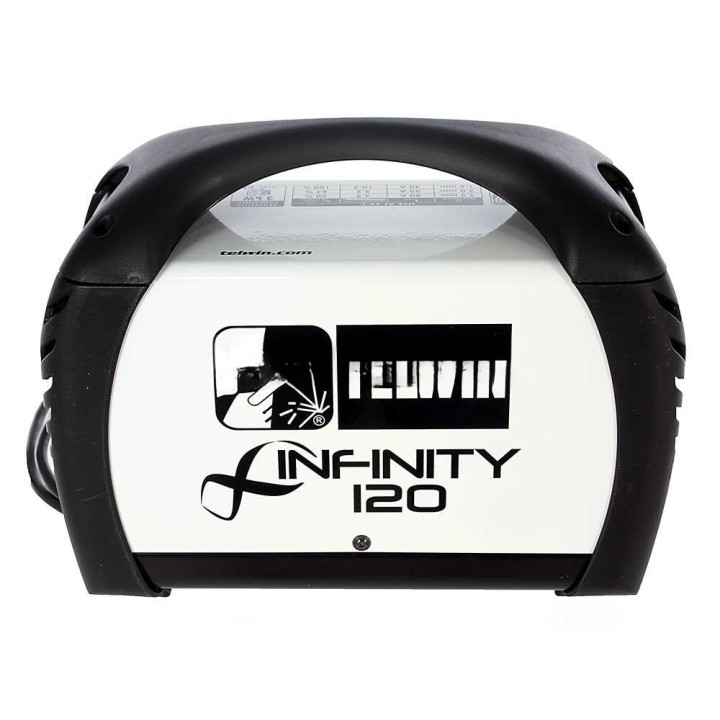 Telwin Infinity 120 MMA-invertterihitsauskone, 10–80 A, 230 V