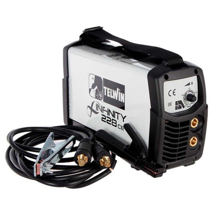 Telwin Infinity 228 CE hitsausinvertteri MMA TIG 20 200 A 230 V