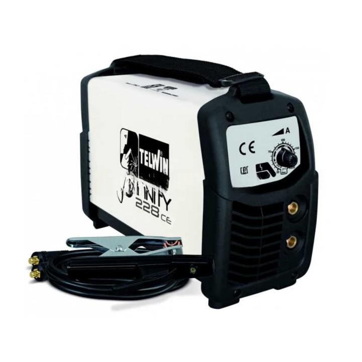 Telwin Infinity 228 CE hitsausinvertteri, MMA/TIG, 20–200 A, 230 V