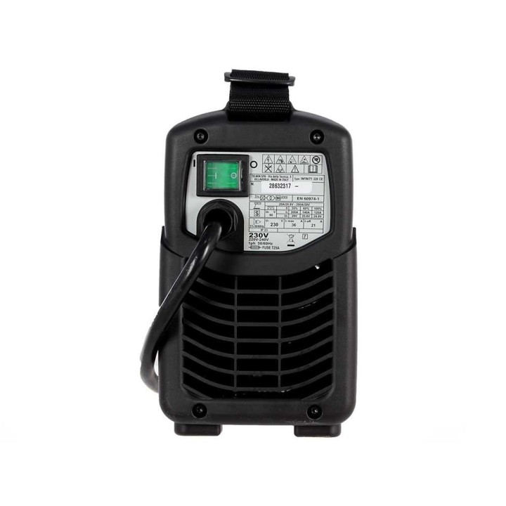 Telwin Infinity 228 CE hitsausinvertteri, MMA/TIG, 20–200 A, 230 V
