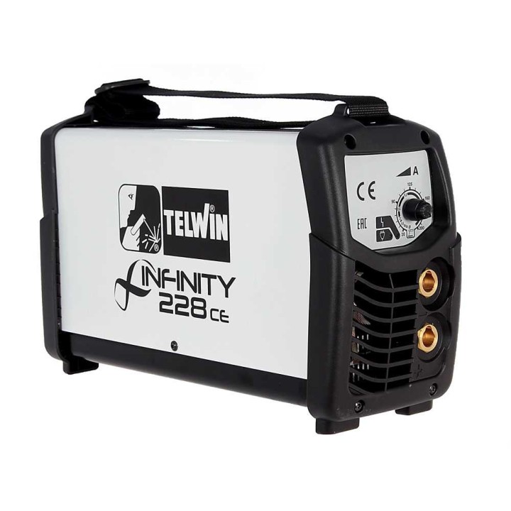 Telwin Infinity 228 CE hitsausinvertteri, MMA/TIG, 20–200 A, 230 V