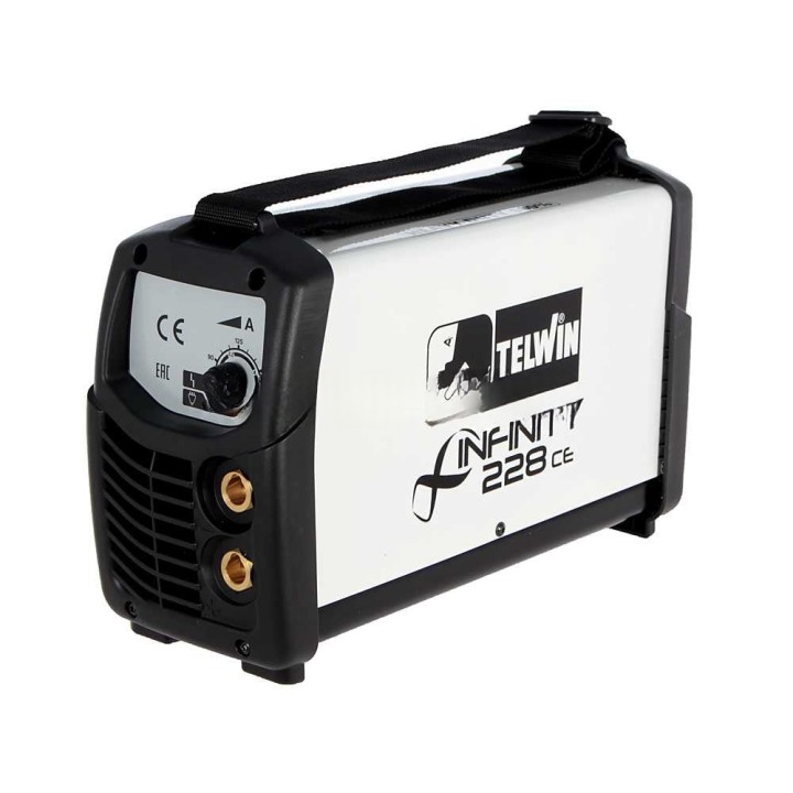 Telwin Infinity 228 CE hitsausinvertteri, MMA/TIG, 20–200 A, 230 V