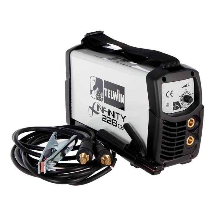 Telwin Infinity 228 CE hitsausinvertteri, MMA/TIG, 20–200 A, 230 V