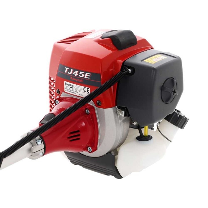Blue Bird TJ 45 E M raivaussaha, Kawasaki 45,4 cm³, 1,9 HP, kaksoiskahva