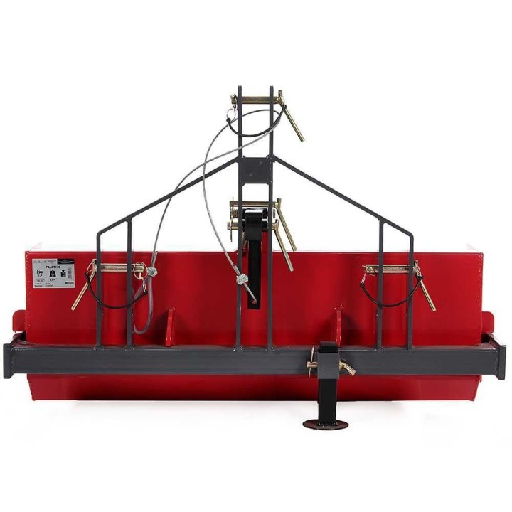 GeoTech 140 cm takalana traktoriin, keskijäreä, 500 kg