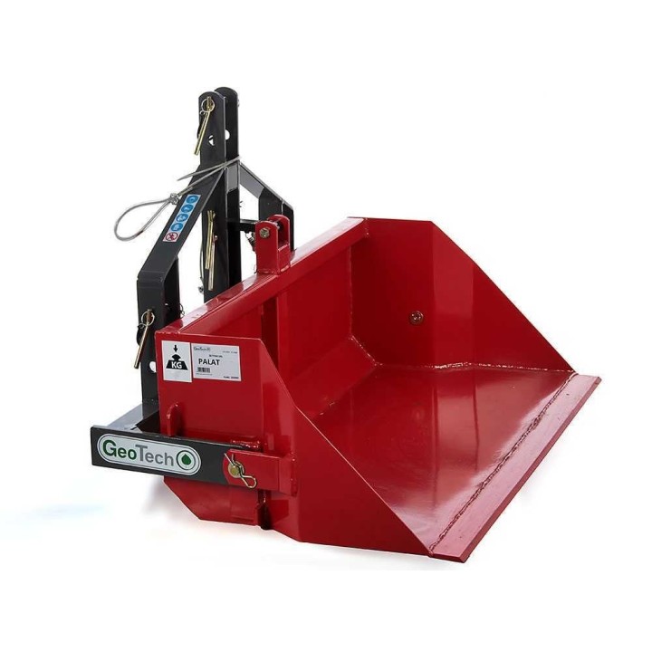 GeoTech 140 cm takalana traktoriin, keskijäreä, 500 kg
