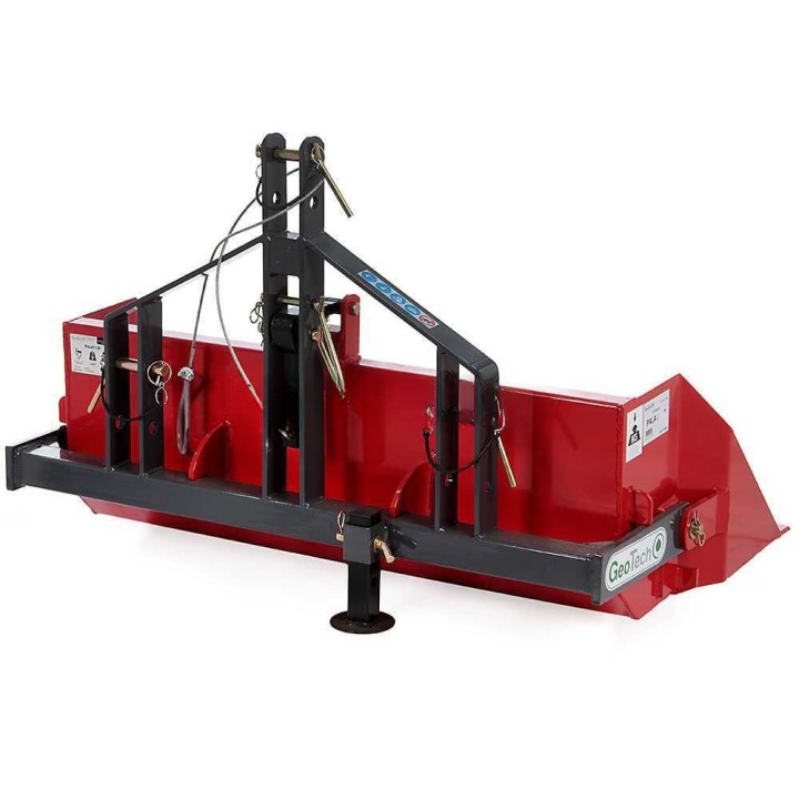 GeoTech 140 cm takalana traktoriin, keskijäreä, 500 kg