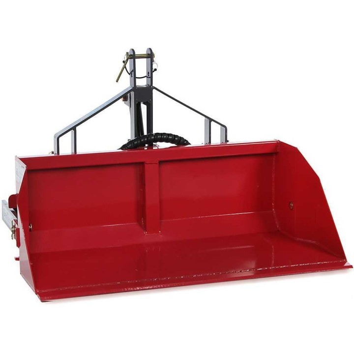 GeoTech 120 cm hydraulinen takalapio traktoriin, 300 kg