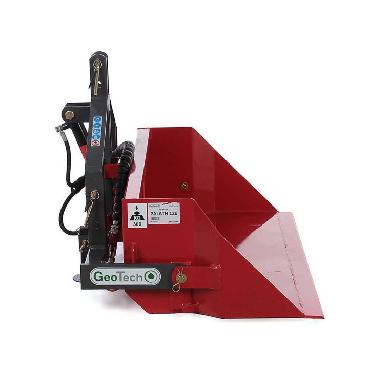 GeoTech 120 cm hydraulinen takalapio traktoriin, 300 kg