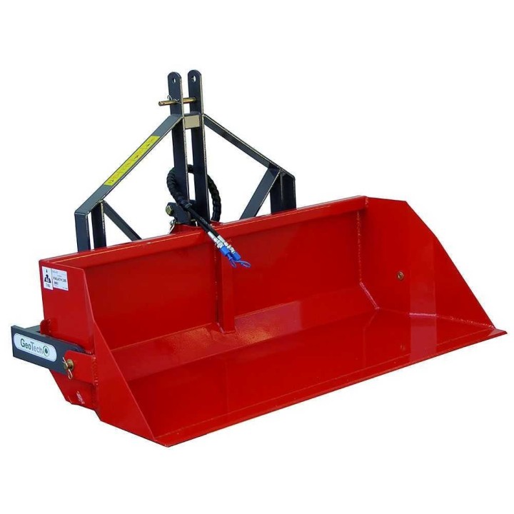 GeoTech hydraulinen takapaletti traktoriin, 180 cm, 700 kg, raskas sarja