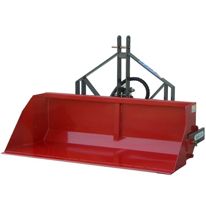GeoTech hydraulinen takapaletti traktoriin, 180 cm, 700 kg, raskas sarja
