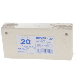 Rover Tipo 20 suodatinlevyt Pulcino pumpulle 20 10 cm 10 kpl
