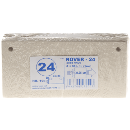 Tipo 24 suodatinlevyt Rover Pulcino suodatinpumpuille 20 10 cm 10 kpl