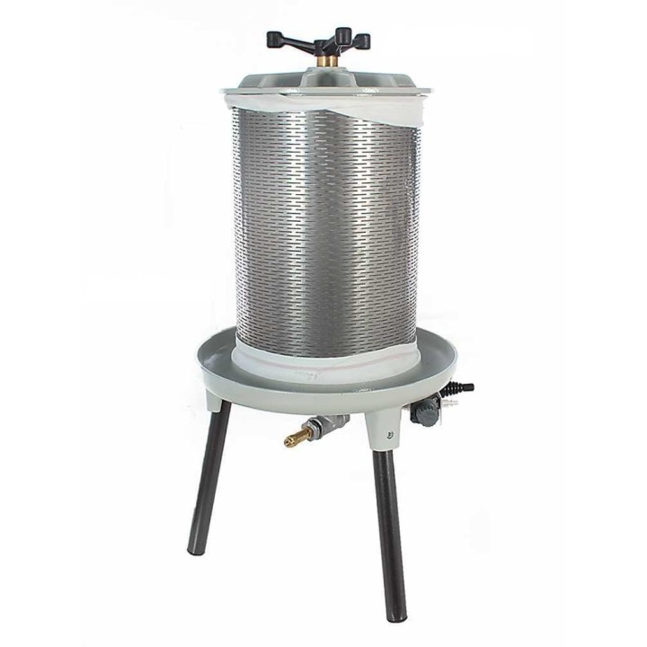 Grifo PEA20 paineilmatoiminen hedelmäpuristin, 20 l, ruostumaton teräs