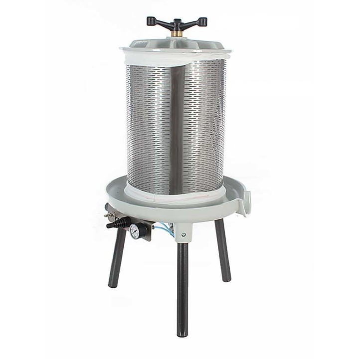 Grifo PEA20 paineilmatoiminen hedelmäpuristin, 20 l, ruostumaton teräs