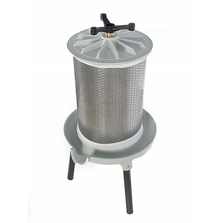 PEA40 pneumaattinen hedelmäpuristin, 40 l, ruostumaton teräs