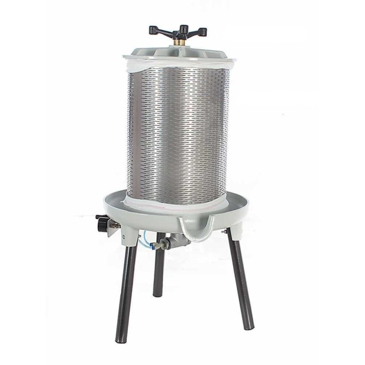 PEA40 pneumaattinen hedelmäpuristin, 40 l, ruostumaton teräs
