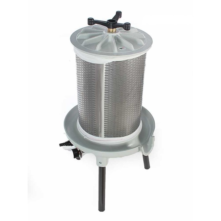 PEA40 pneumaattinen hedelmäpuristin, 40 l, ruostumaton teräs