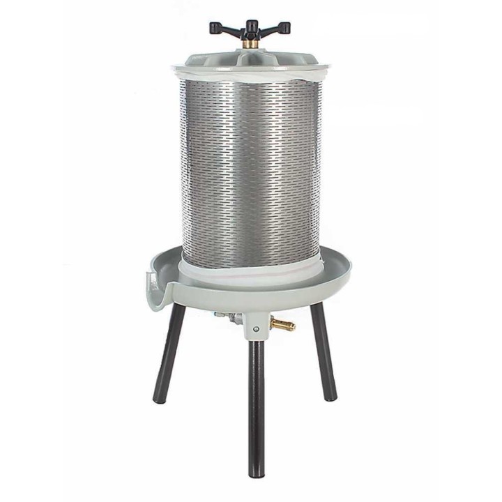 PEA40 pneumaattinen hedelmäpuristin, 40 l, ruostumaton teräs