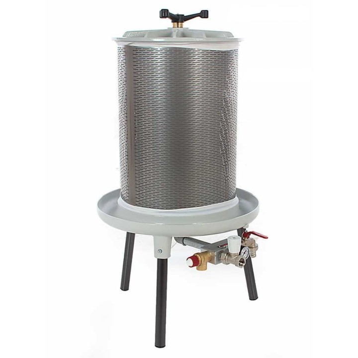 Grifo PEW40 hydraulinen hedelmäpuristin, 40 l, ruostumaton teräs