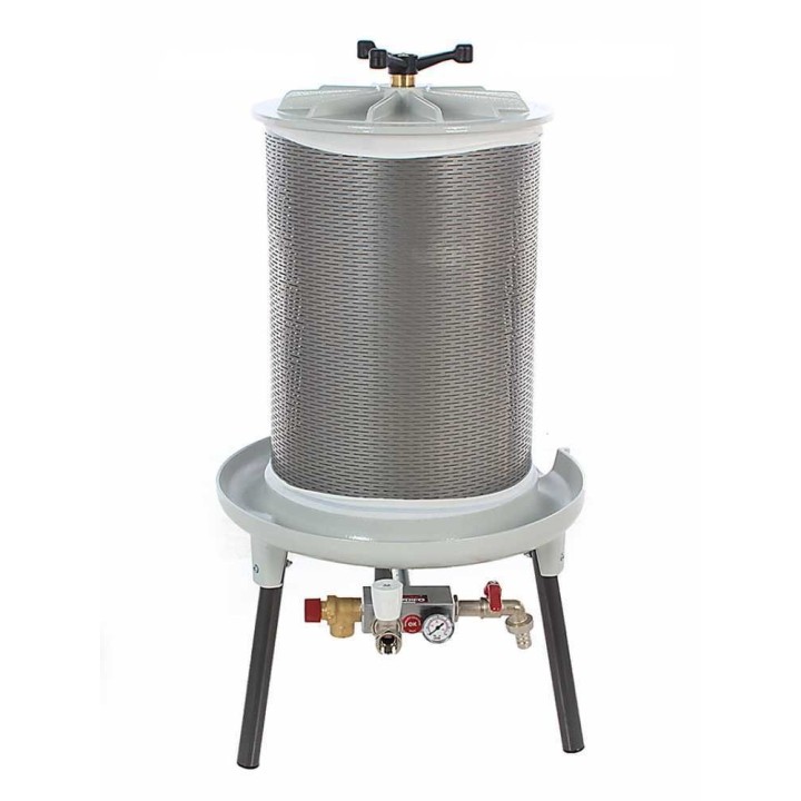 Grifo PEW40 hydraulinen hedelmäpuristin, 40 l, ruostumaton teräs
