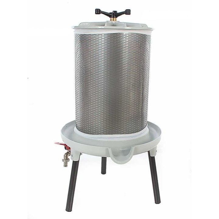Grifo PEW40 hydraulinen hedelmäpuristin, 40 l, ruostumaton teräs