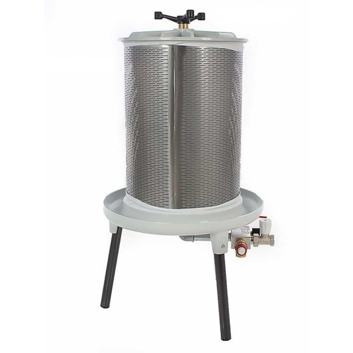 PEW80 hydraulinen hedelmäpuristin, 80 l, ruostumaton teräs