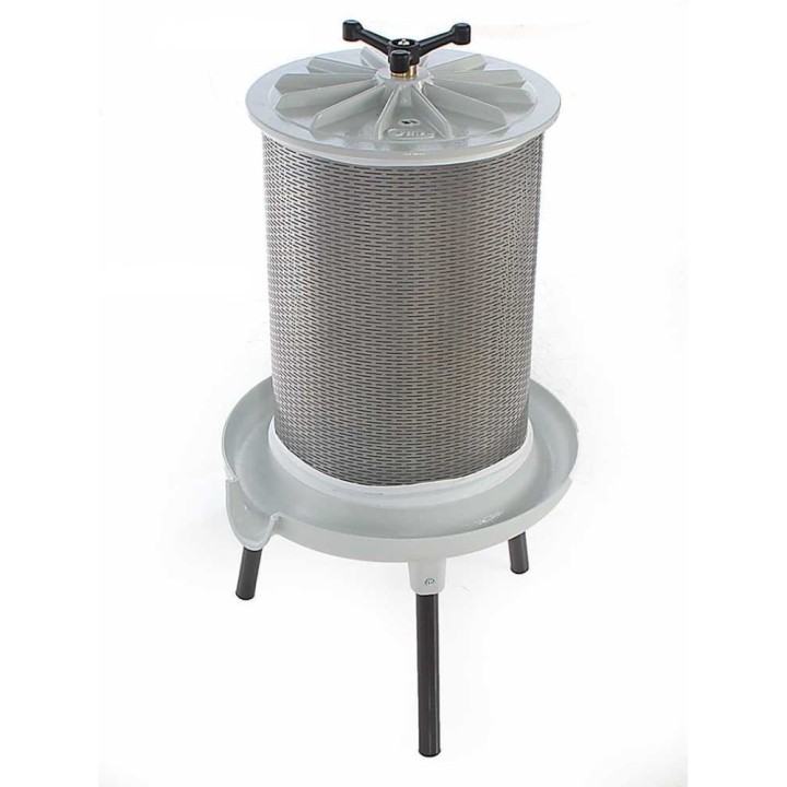 PEW80 hydraulinen hedelmäpuristin, 80 l, ruostumaton teräs