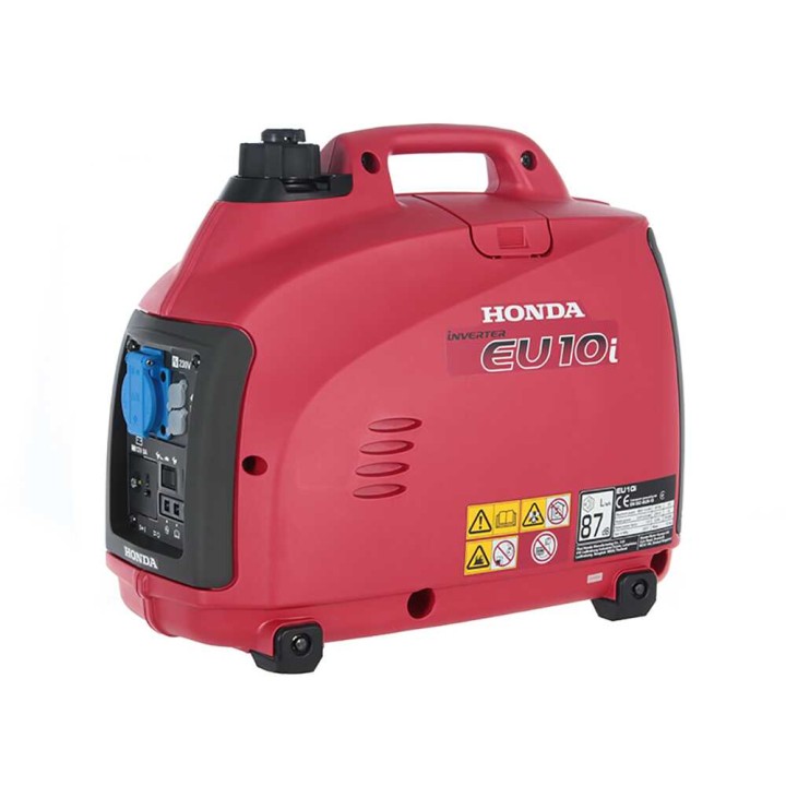 Honda EU10i invertterigeneraattori, 1 kW, 230 V, bensiinikäyttöinen, kannettava