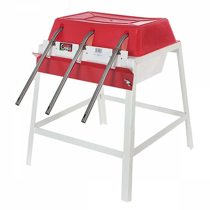 Grifo 3 attacchi manuaalinen pullotuskone 3 ruostumatonta suutinta 250 pulloa h