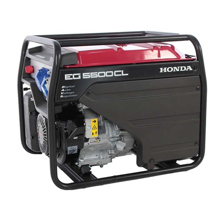 Honda EG 5500 CL -bensiinigeneraattori, 5,5 kW, yksivaiheinen, AVR