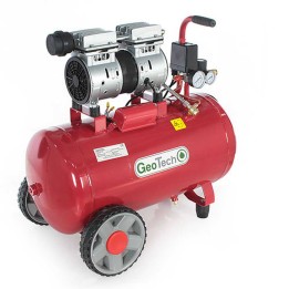 GeoTech S AC 50 8 10 öljytön kompressori 50 l 1 HP 8 bar
