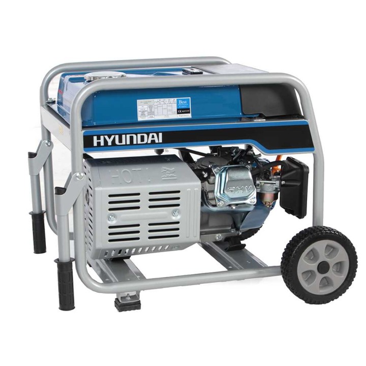 Hyundai HY4000E siirrettävä bensiiniaggregaatti, 3 kW, AVR