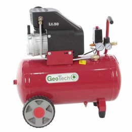 GeoTech AC 50 8 20 sähkökompressori 50 l 2 HP 8 bar 230 V