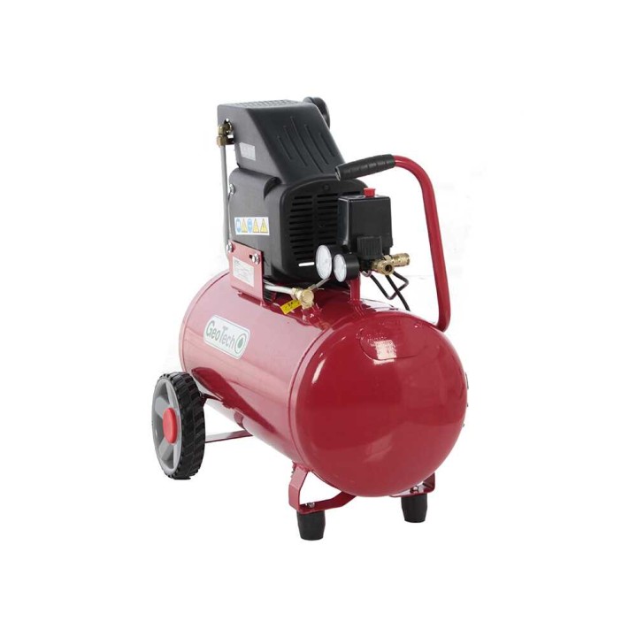 GeoTech AC 50.8.20 sähkökompressori, 50 l, 2 HP, 8 bar, 230 V