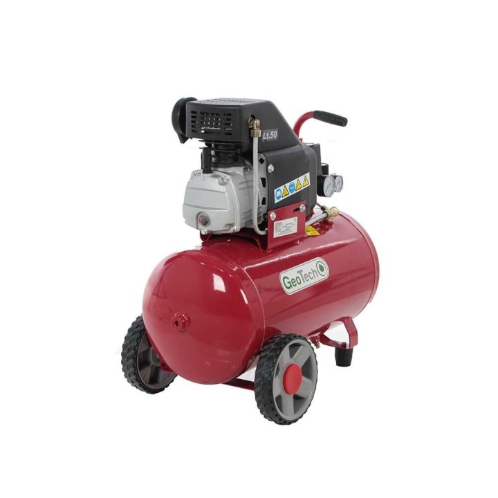 GeoTech AC 50.8.20 sähkökompressori, 50 l, 2 HP, 8 bar, 230 V