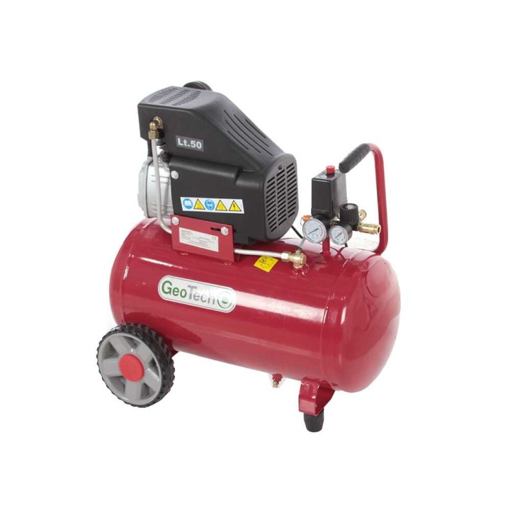 GeoTech AC 50.8.20 sähkökompressori, 50 l, 2 HP, 8 bar, 230 V
