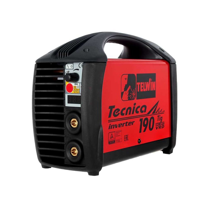 Telwin Tecnica 190 Tig Lift hitsausinvertteri, TIG ja MMA, 10–170 A, 230 V