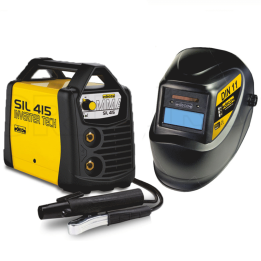 Deca SIL 415 invertterihitsauskone MMA TIG 10 150 A 230 V DIN 11 maski