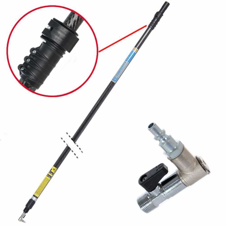 Campagnola ExtraLight Carbonio teleskooppinen paineilmavarsi 150 250 cm