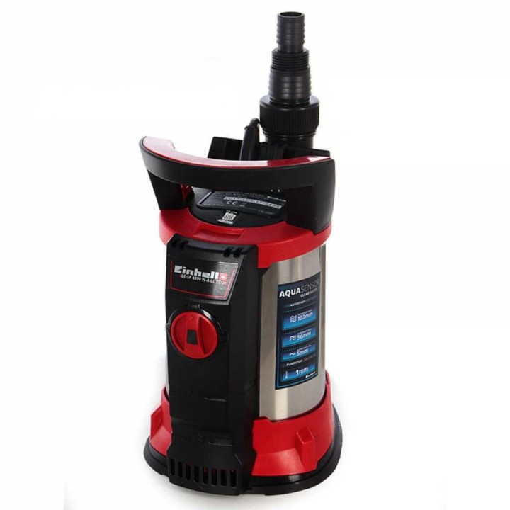 Einhell GE SP 4390 N A LL ECO uppopumppu puhtaalle vedelle 430 W Aquasensor