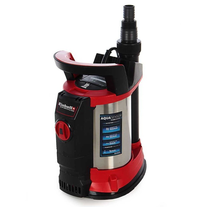 Einhell GE-SP 4390 N A-LL ECO uppopumppu puhtaalle vedelle, 430 W, Aquasensor