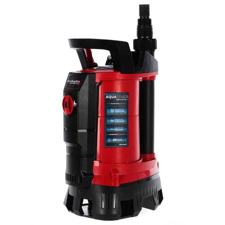 Einhell GE-DP 6935 A ECO uppopumppu likavedelle, 690 W, Aquasensor