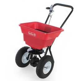 GeoTech 80LB kylvö ja lannoitteenlevitin 26 l työntömalli