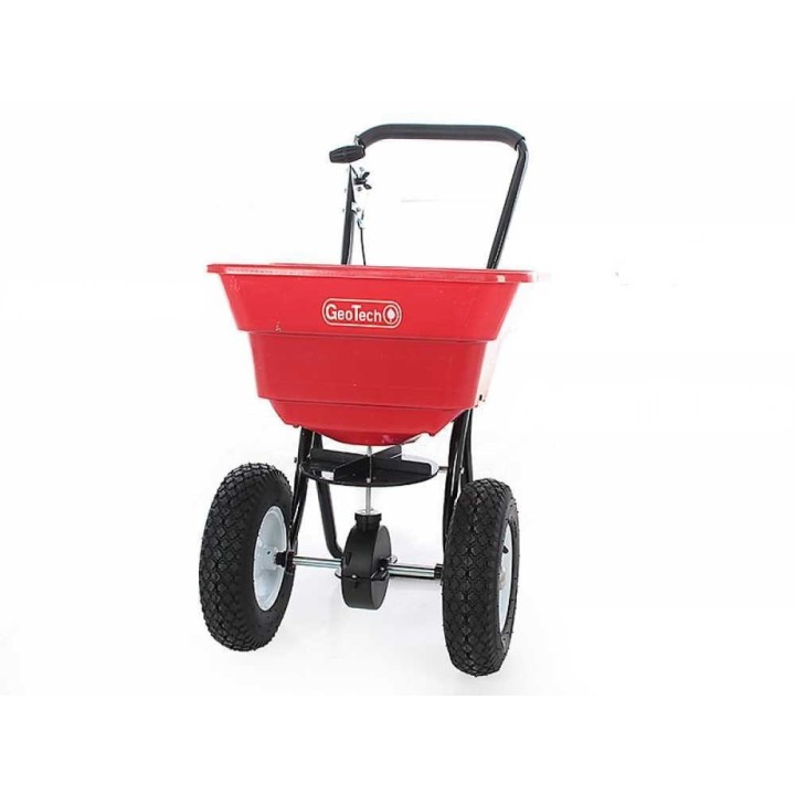 GeoTech 80LB kylvö- ja lannoitteenlevitin, 26 l, työntömalli