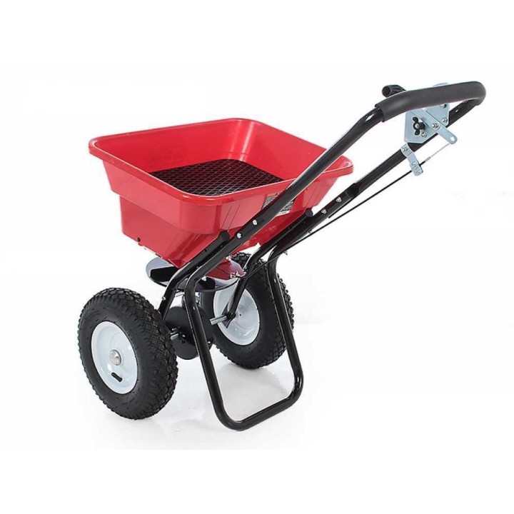 GeoTech 80LB kylvö- ja lannoitteenlevitin, 26 l, työntömalli