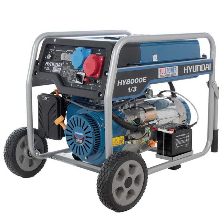 Hyundai Dynamic PT8500DV bensiinigeneraattori 8 5 kW AVR